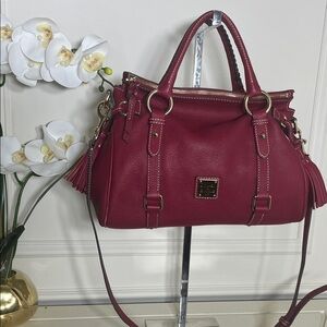 Dooney and Bourke Red Leather Handbag